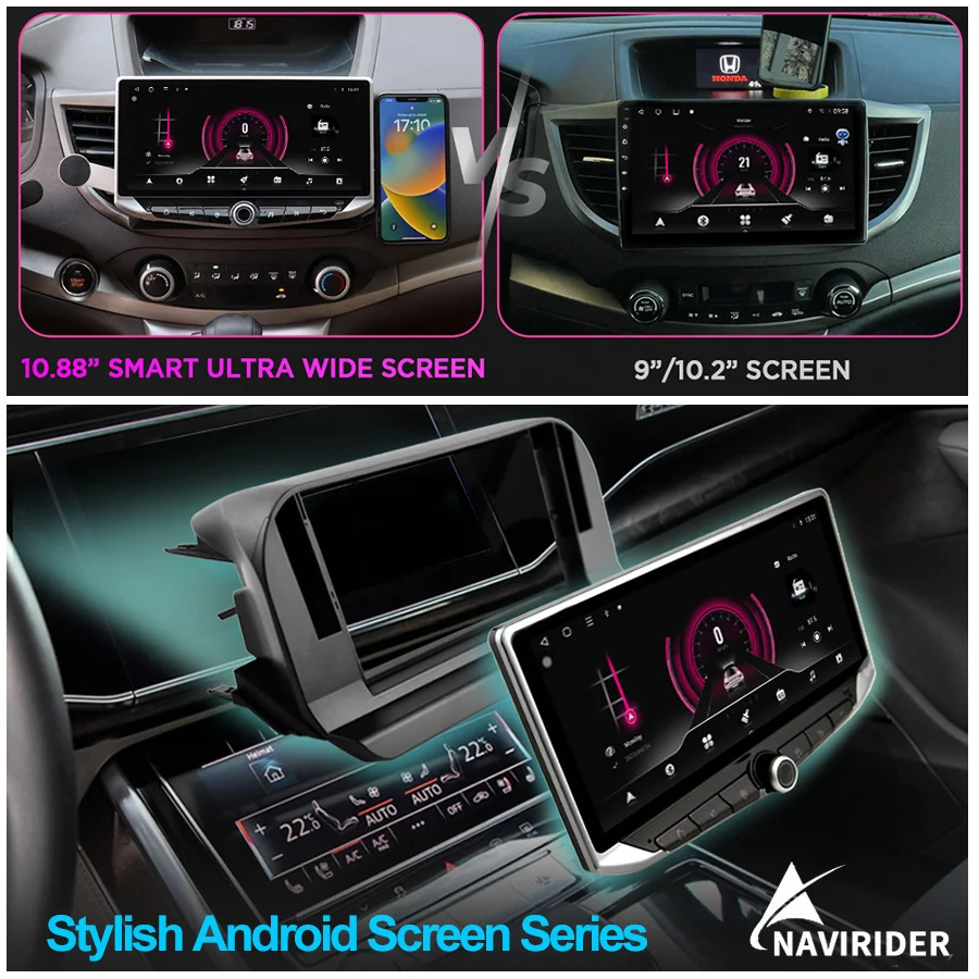 10 88 дюймовый Android 14 экран для Ford Transit T250 2022 Стерео GPS Carplay Автомагнитола