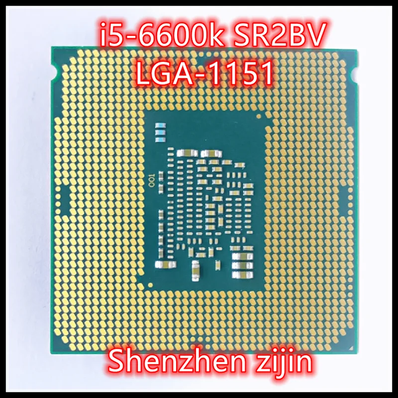 I5-6600k SR2BV 3.5 ghz lga1151 خدش بيزاس 14nm 95 واط رباعية النواة procesador وحدة المعالجة المركزية