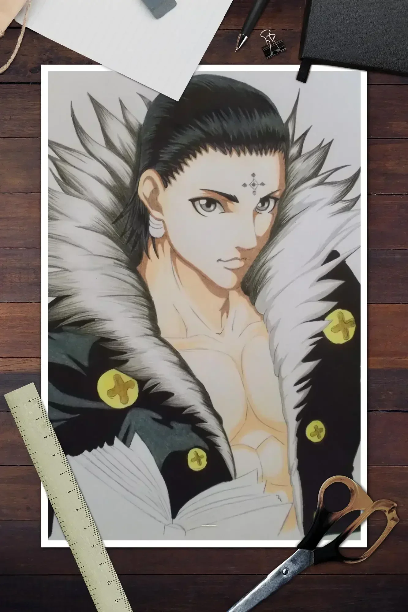 Плакат chrollo lucilfer принты настенная Картина на холсте плакат для современной семьи