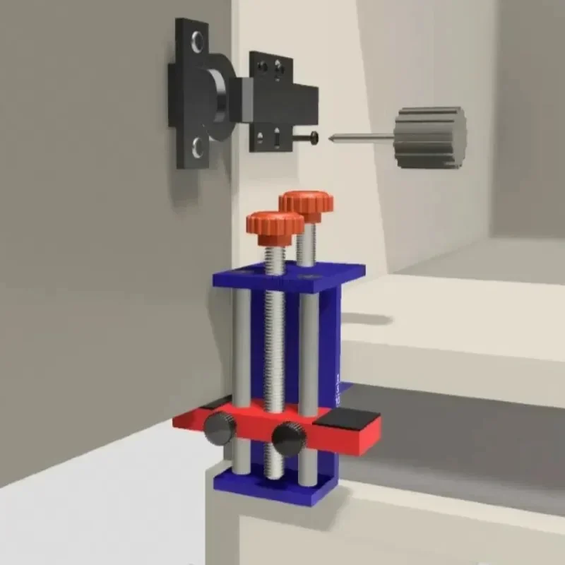 Монтажный зажим для дверей шкафов инструмент деревообработки торцевой Панели