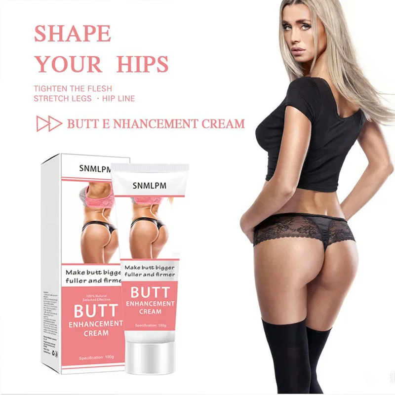 100ml Plumping Butt Cream Provides Elasticity and Support Firms and Smoothes Skin Moisturizing Hip Lift Butt Enhacement Cream