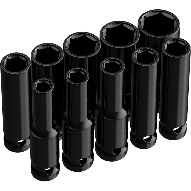 10 шт. ударный гайковерт 8-24 мм 1/2 дюйма