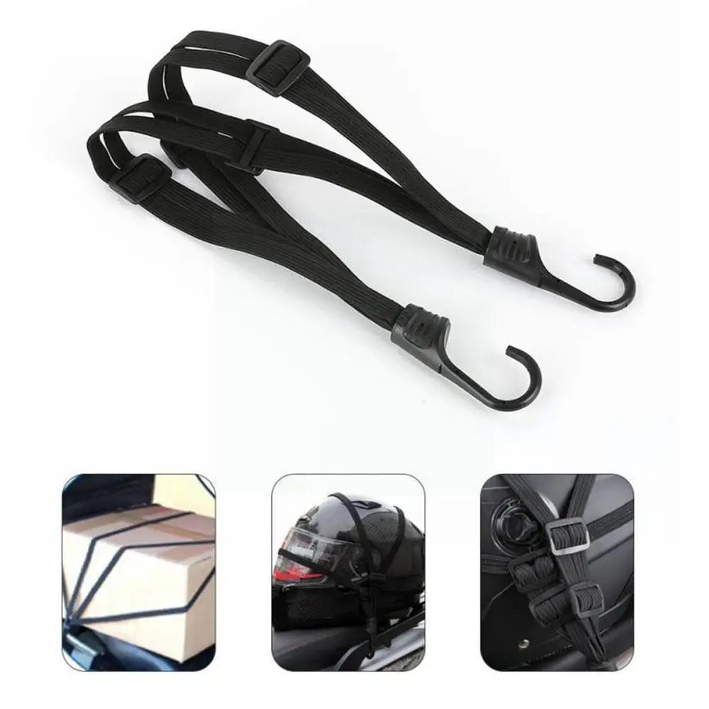 

Motorcycle Beef Tendon Rubber Band Binding With Highly Elastic Luggage Rope Retractable Helmet Strap Elastic Rope Fixed Gea C7j8