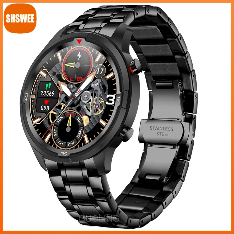 

For Xiaomi Huawei Bluetooth Call Smart Watch Men Connect TWS Headset Local Music Fitness Tracker Smartwatch Women