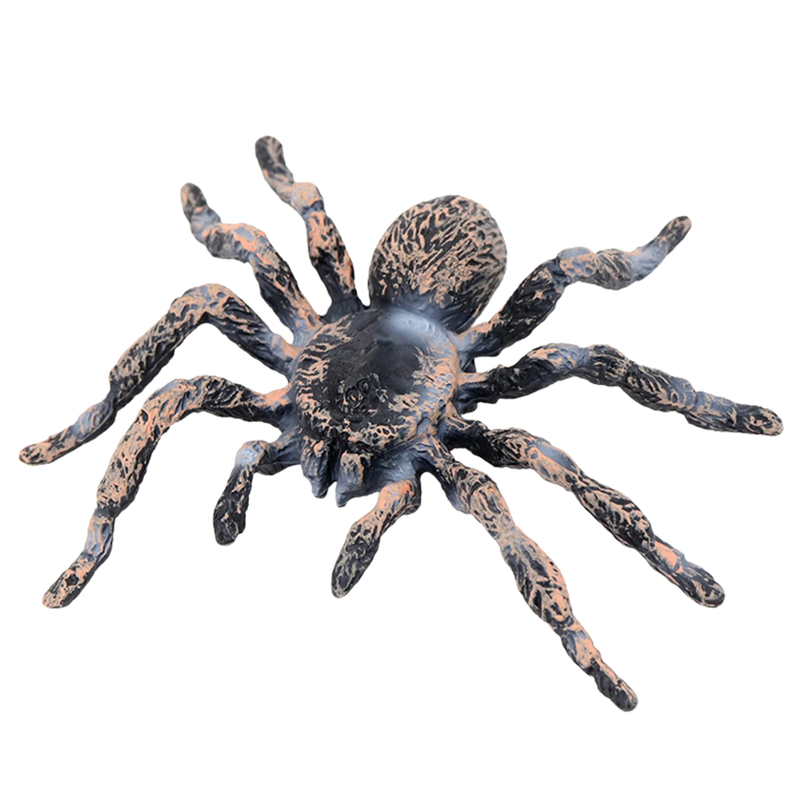 

Tricky Toy Artificial Spider Halloween Decoration Simulated Spider Model Realistic Plastic Spider Figurines Kids' Novelty Toy