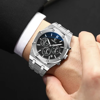 CHENXI  Top Luxury Brand Mens Watches Fashion Business Quartz Watch Men Waterproof Wristwatch Stainless Steel Relogio Masculino 2