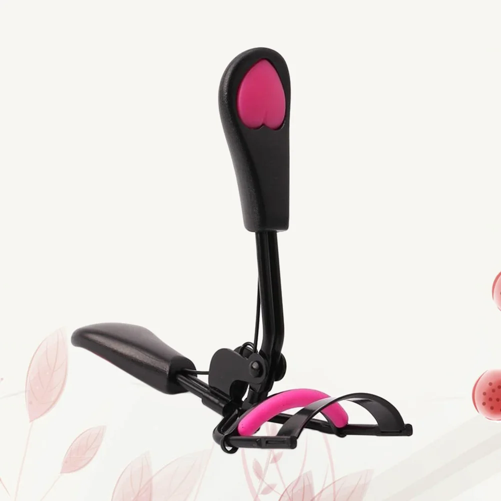 

Mini Eyelash Curler Professional Peach Hearts Handle Eyelashes Tweezer Curling Clip Makeup Beauty Tool