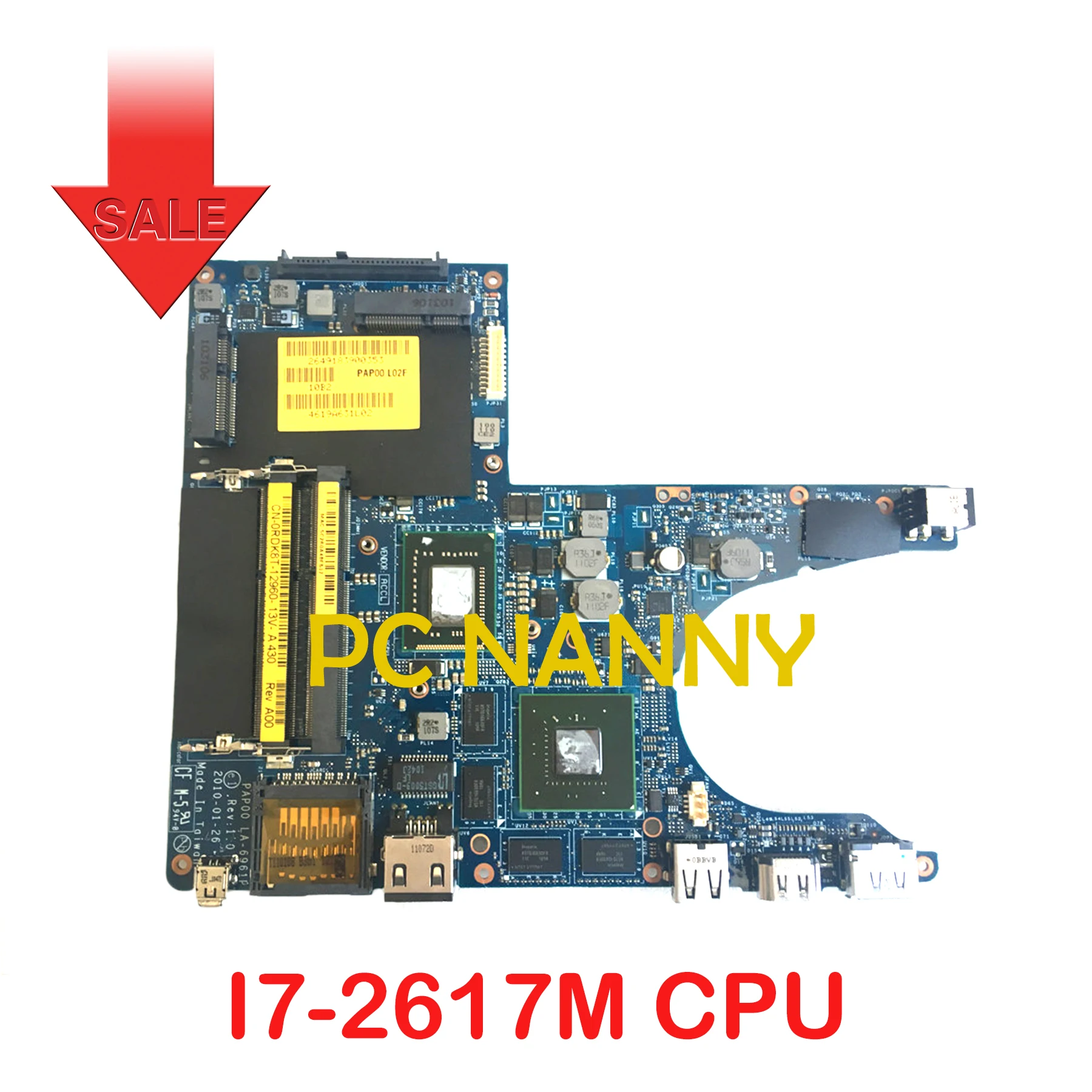 

Материнская плата для ноутбука DELL M11X R3 0Y98C0 Y98C0
