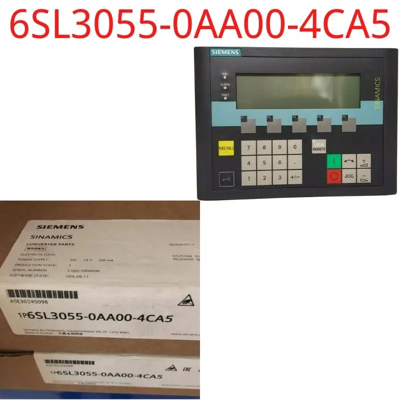 

6SL3055-0AA00-4CA5 Brand New SINAMICS operator panel AOP30 language-neutral with memory expansion for Firmware V2.4 or higher!