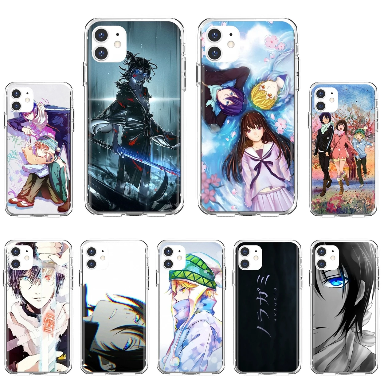 

Phone Covers For iPod Touch iPhone 10 11 12 Pro 4S 5S SE 5C 6 6S 7 8 X XR XS Plus Max 2020 Yaboku-Kazuma-Noragami-Anime-Yato