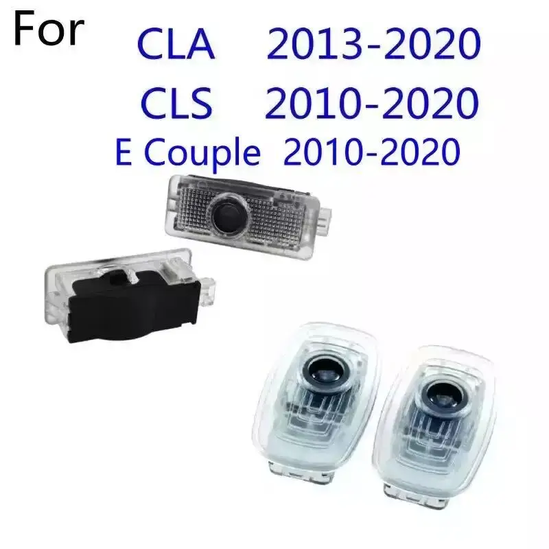 

2 шт., Автомобильные светодиодные ламсветильник для дверей Mercedes Benz CLA c117 c118 w118 CLS C257 W257 AMG 2013 2019 2018 2020 2015 2017