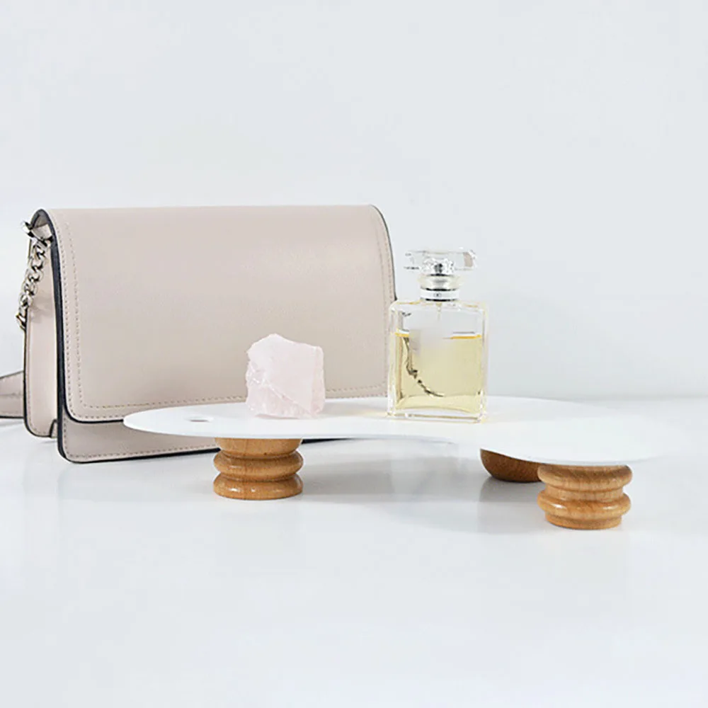 Необычный декоративный поднос особой формы для ароматерапии органайзер лоток