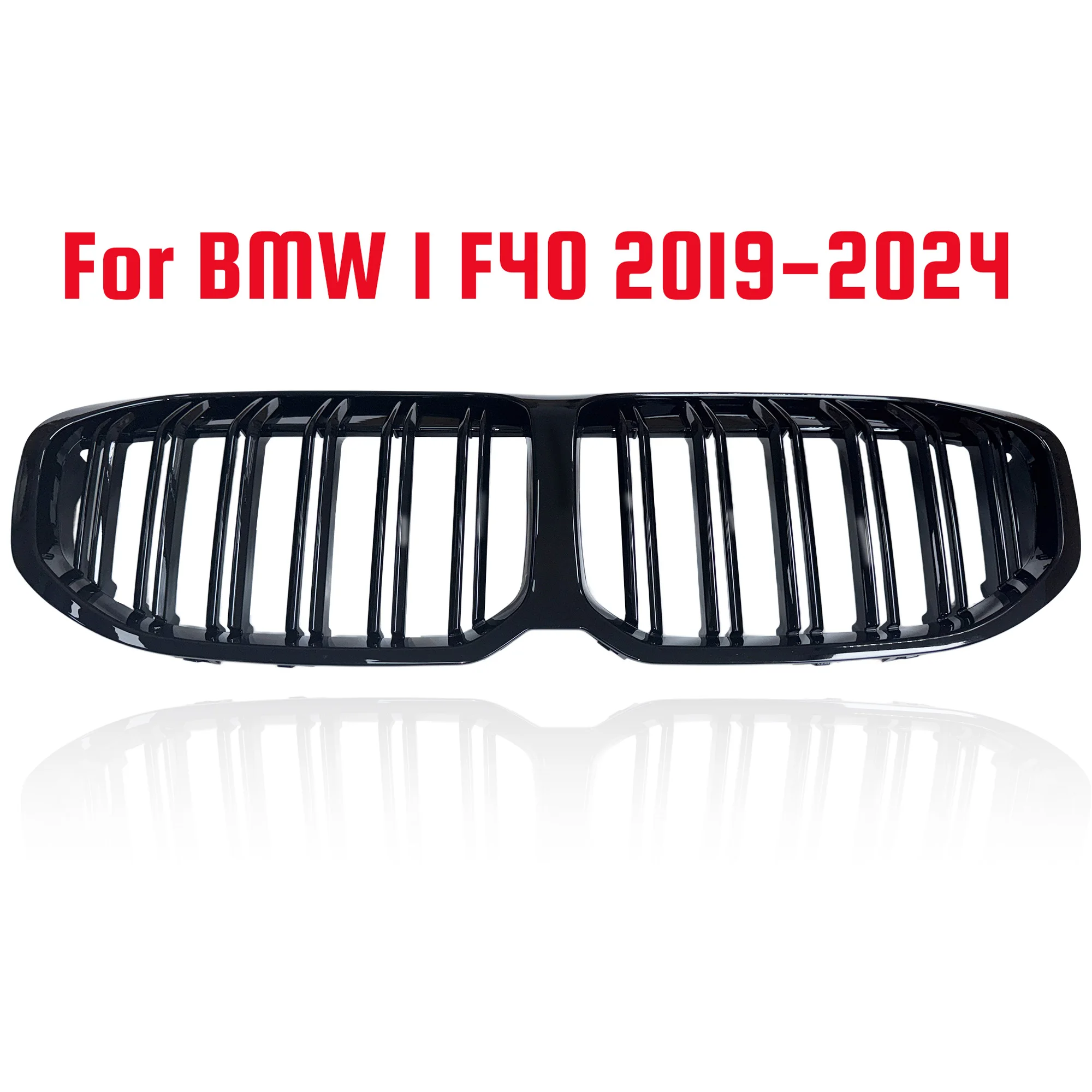 Фото Решетка радиатора для BMW 1 серии F40 2019 2020 2021 2022 2023 2024 116d 118i 120d 128ti M135i XDrive, передний бампер, спортивная решетка. №1