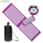 Upgrade длинная Нескользящая точечный массаж подушки Sensi Массажный коврик Кузнецова аппликатор снять боли в спине, боль в ноге массажер Фитнес пилатеса