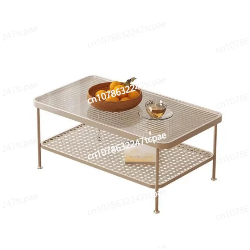 Стиль ваби-саби стекло Чанхун простой японский диван приставной столик гостиная