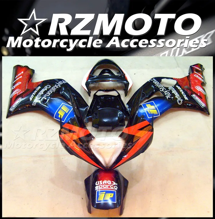 

New ABS Whole Motorcycle Fairings Kit Fit For Kawasaki Ninja ZX-6R 636 zx6r 2003 2004 03 04 Bodywork Set Cool