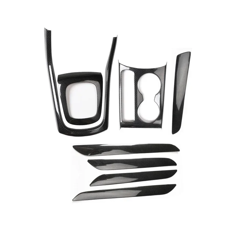 Для Audi Q3 8U 2012 2013 2014 2015 2016 2017 2018 пластиковые украшения из углеродного волокна