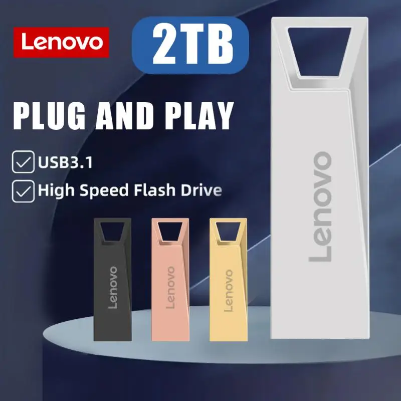 Lenovo флэш-накопитель USB 3 0 512 ГБ металлическая карта памяти Высокоскоростная