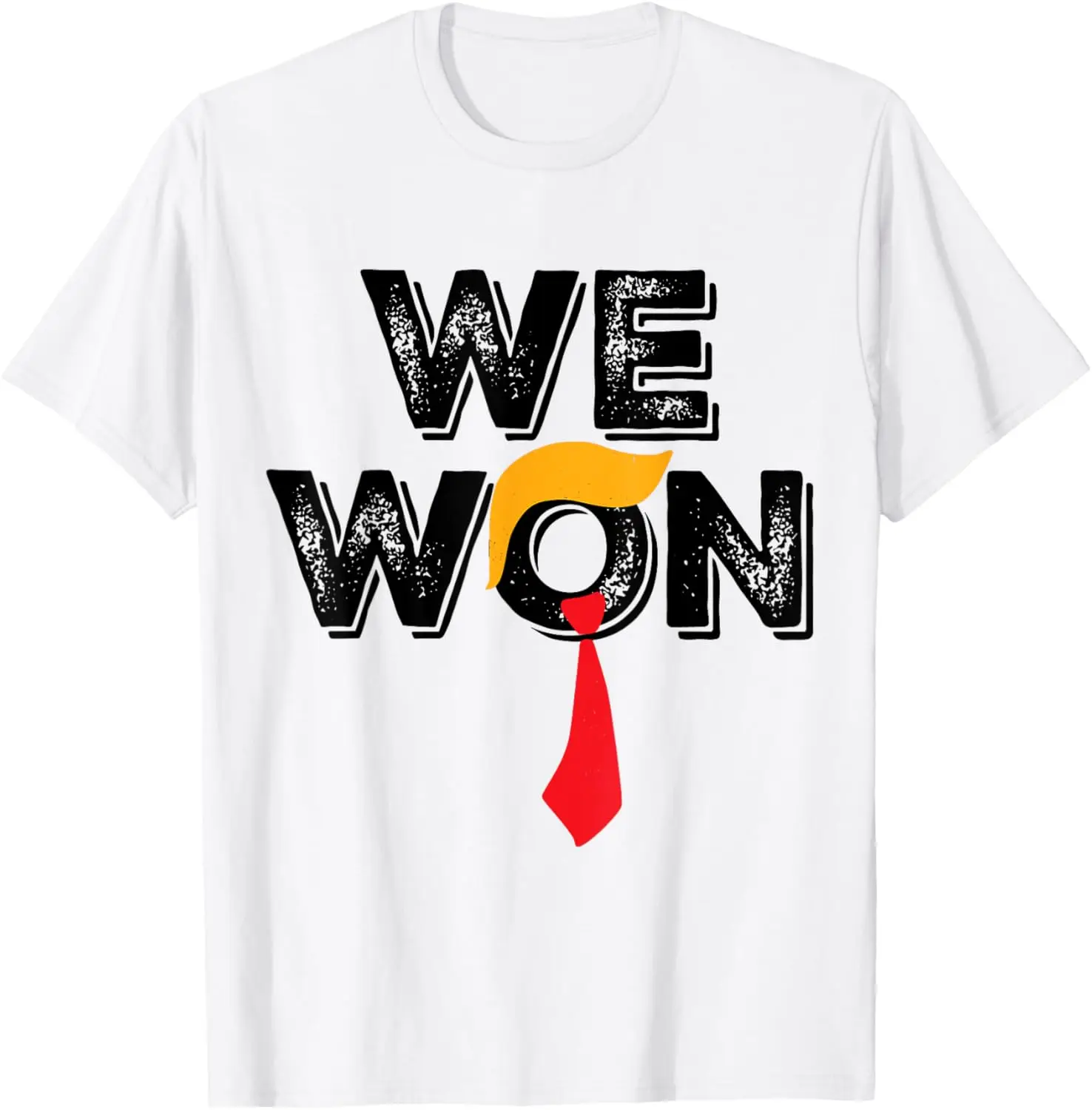 Футболка Donald Trump 47th President JD Vance We Won Get Over It 2024 футболки с графическим принтом на