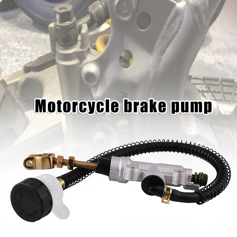 

1 Set Of Rear Brake Master Cylinder Pump Aluminum Motorcycle Brake Pump Motorcycle Accessories New And High Quality