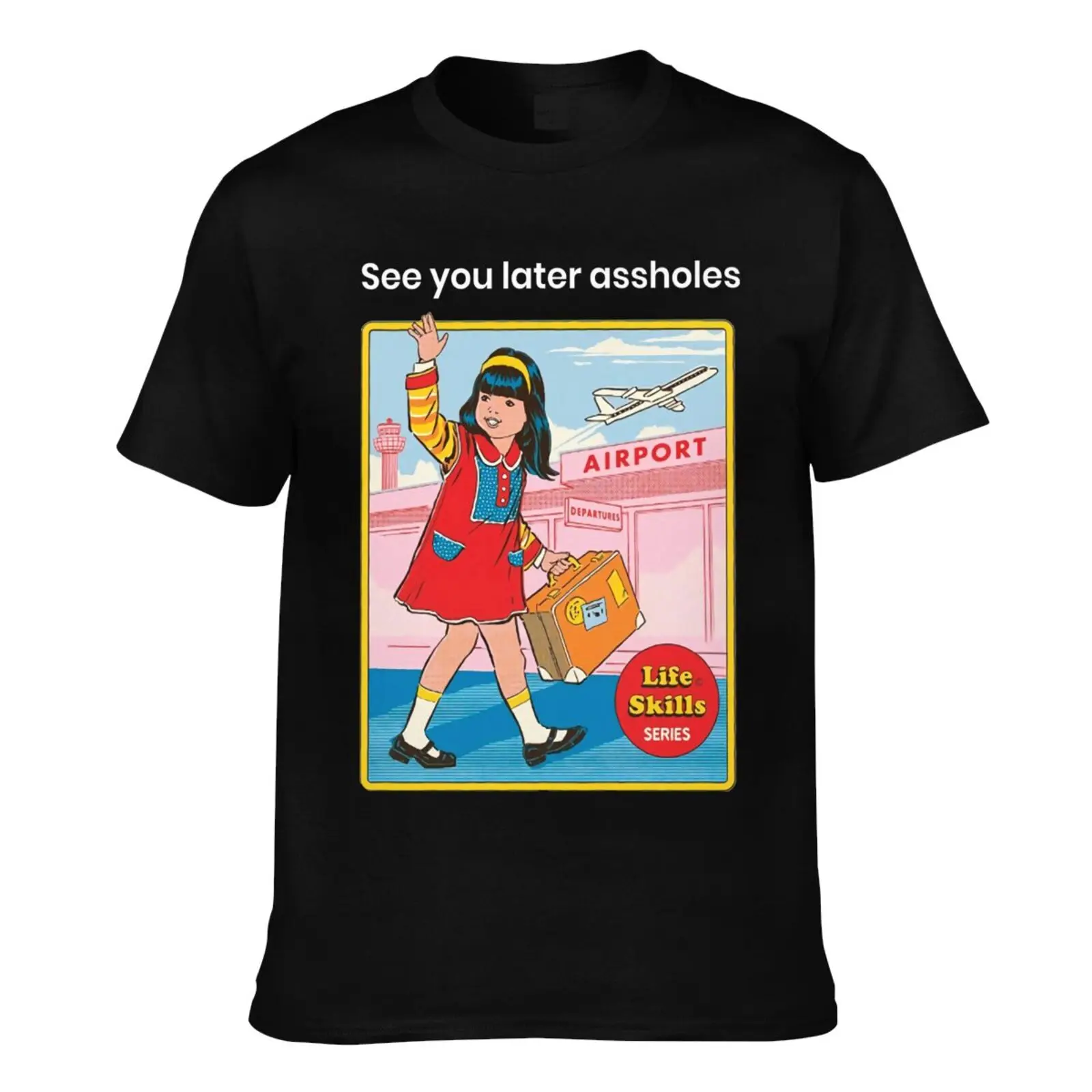 

Мужская винтажная футболка с надписью «See You More»