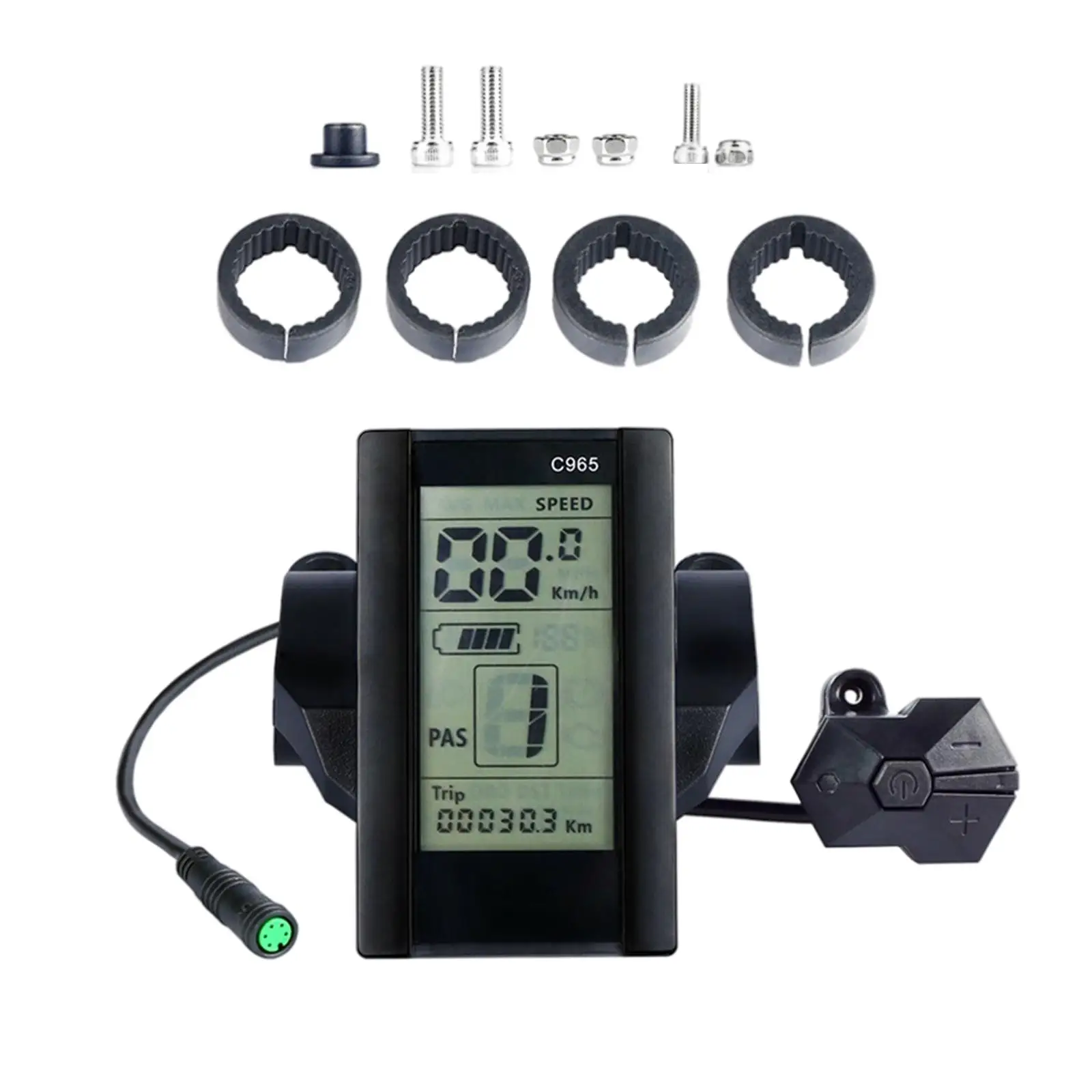 

E-bike Display Indicator Bicycle Display Meter Plastic Electric LCD Displa for E-Bike BBS02B BBS01