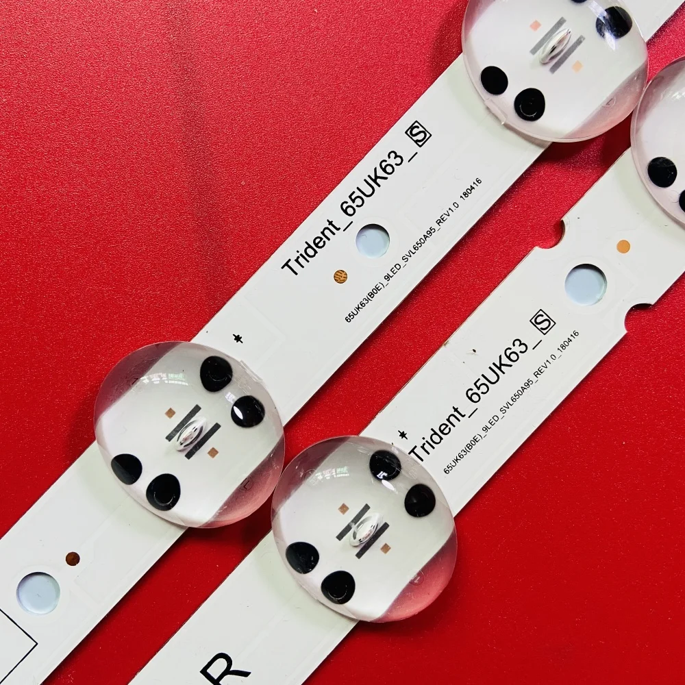 Комплект светодиодной подсветки для телевизора 65UK6300YVB 65UK6300 65UK6400 65UK6470PLC 65UK6400PLF