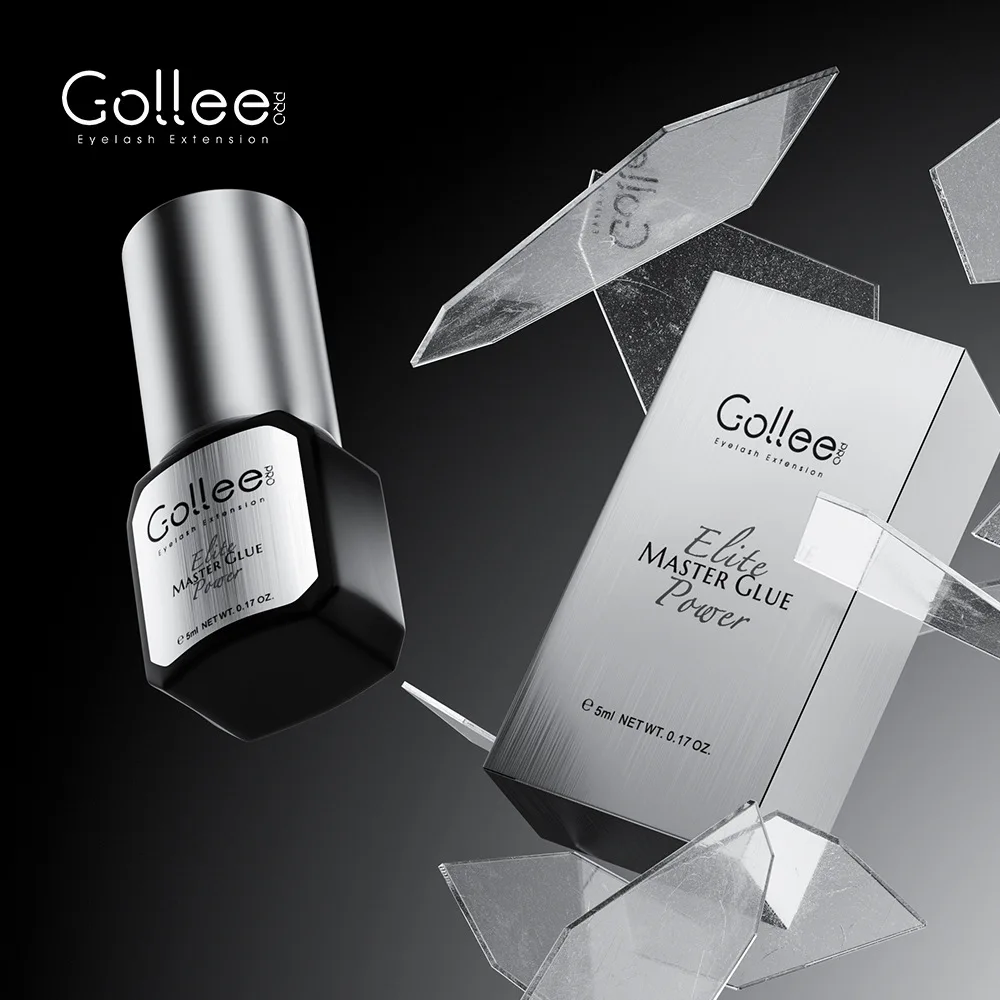 

5 мл Gollee новый клей для наращивания ресниц 0.5s Быстрая настройка Прямая поставка мастер клей быстро высыхает для создания натуральных ресниц