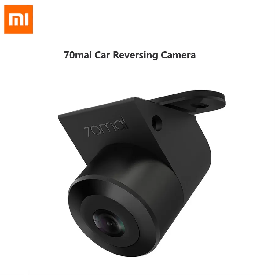 

New Xiaomi Reverse Camera 70 mai Car Rear View Wide Rearview Cam Night Vision IPX7 Wide Angle Auto Reversing Double Record