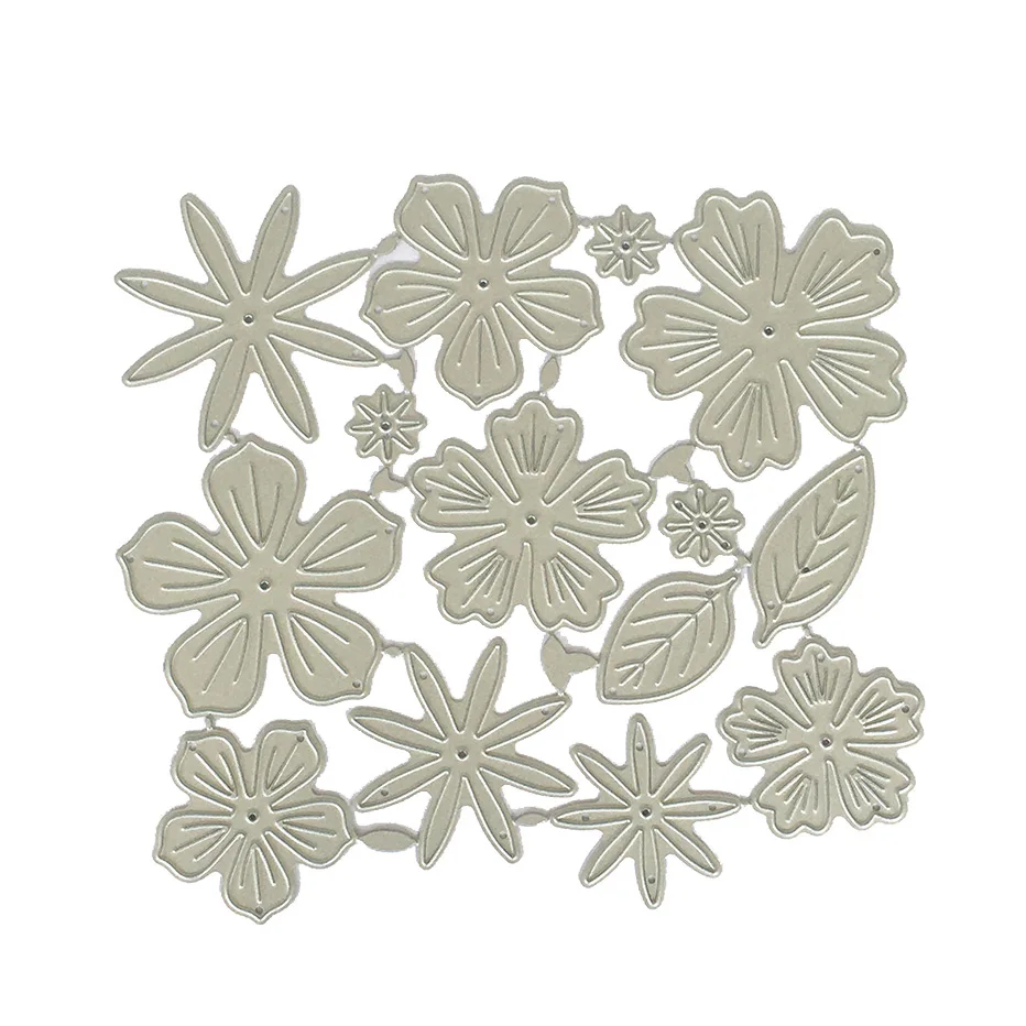 Разные лепестки для скрапбукинга вырубные штампы оформление сделай сам бумажная