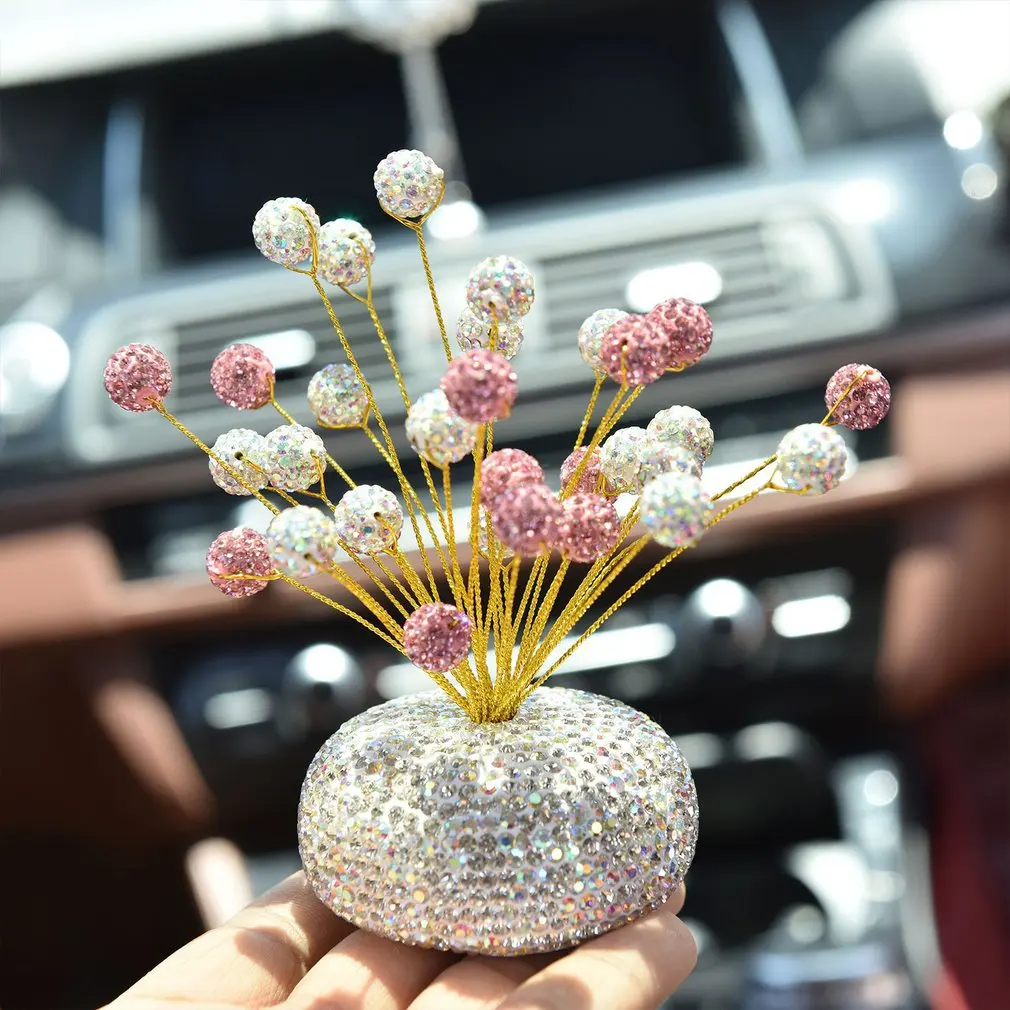 

Bling Car Accessories Women Bling Cross Car Decor Crystal Diamond Car Mirror Decoration For Cars Cute Vehicle Women