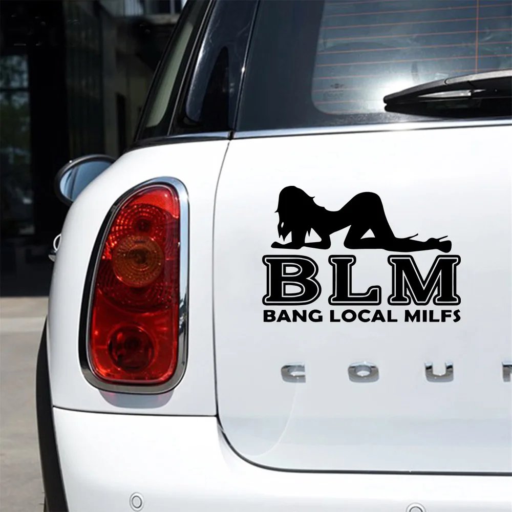 BLM Bang Fun Наклейки 6-дюймовые Водонепроницаемые Виниловые Для Окон Автомобиля