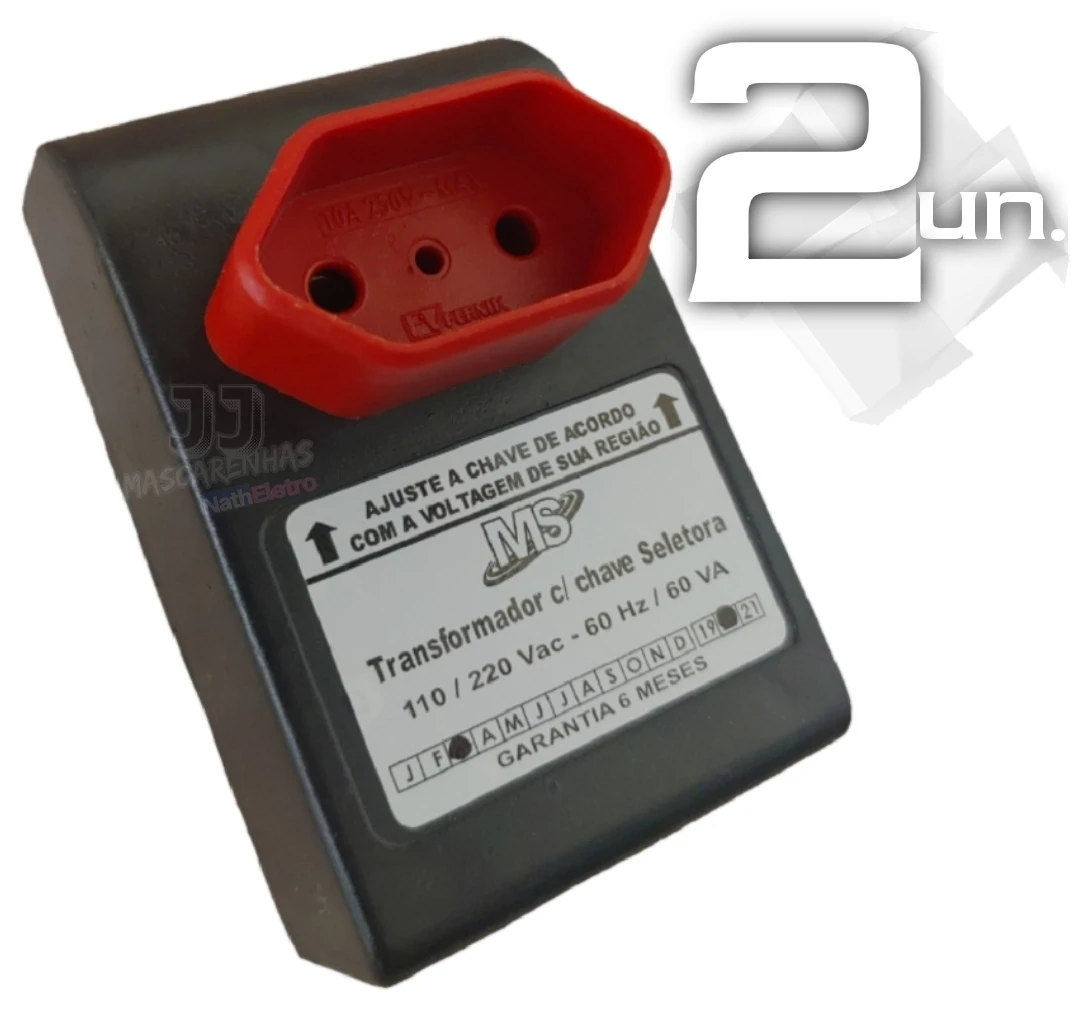 

02 units Power Converter 110/220 - 45 watts socket