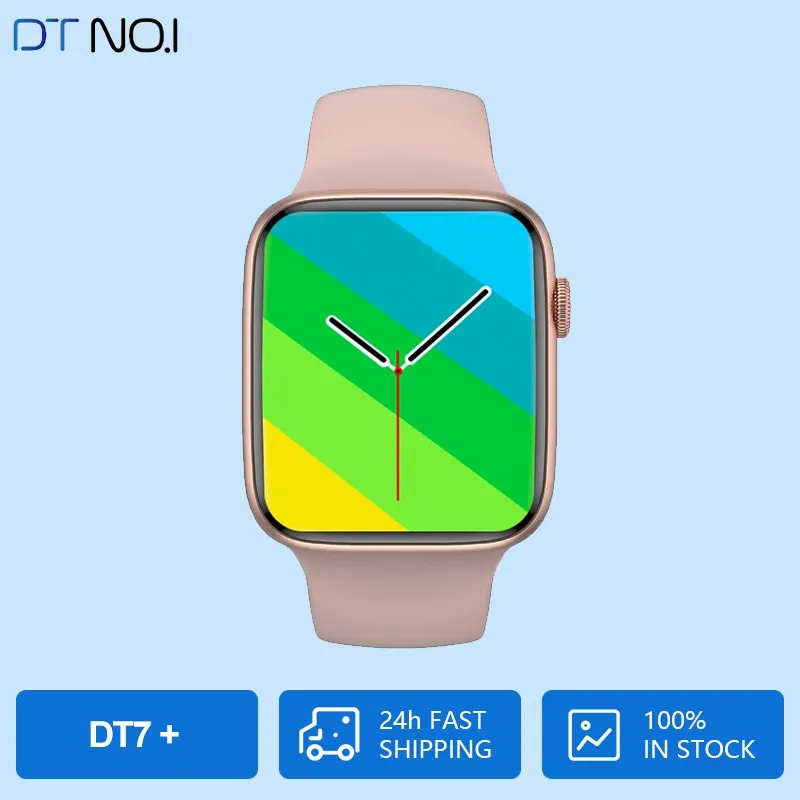 

DT NO.1 DT7+ Smart Watch Men IP68 Waterproof Bluetooth Call AI Voice 1.8 inch TFT 320*385 Screen NFC 44mm Korean Women Smatwatch