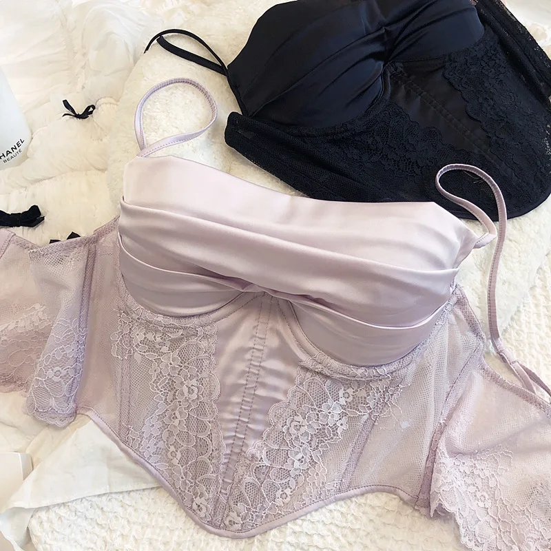 Бюстгальтер без бретелек с кольцом