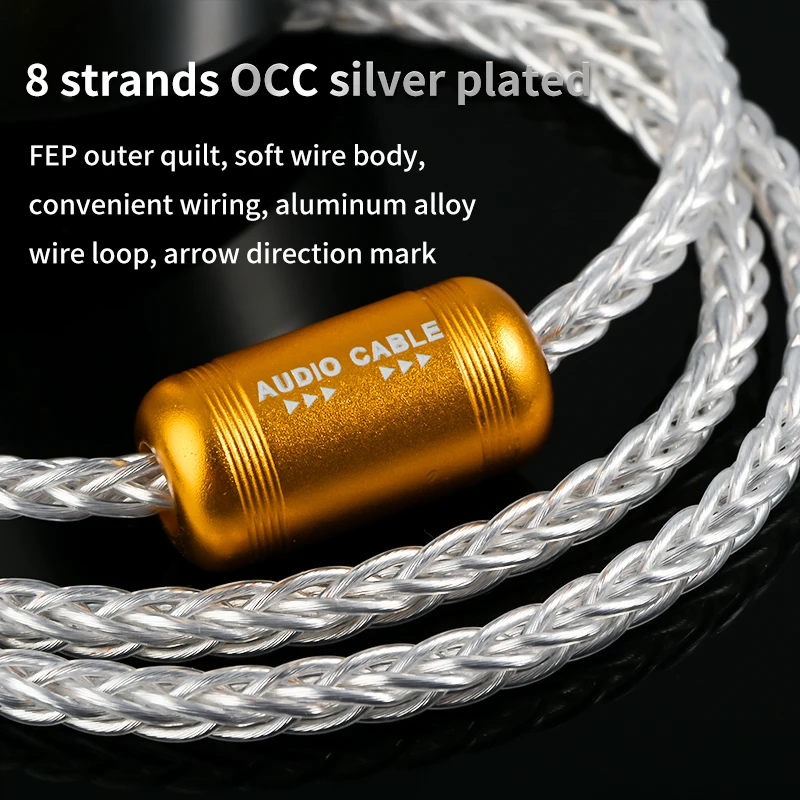 Hi End с посеребренным медным разъемом Type-C на USB B