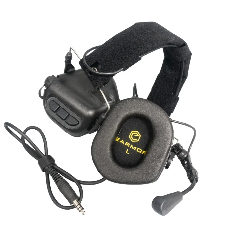 Новая гарнитура Taktis EARMOR M32 Penutup Telinga berприблизительно с микрофоном и усилителем