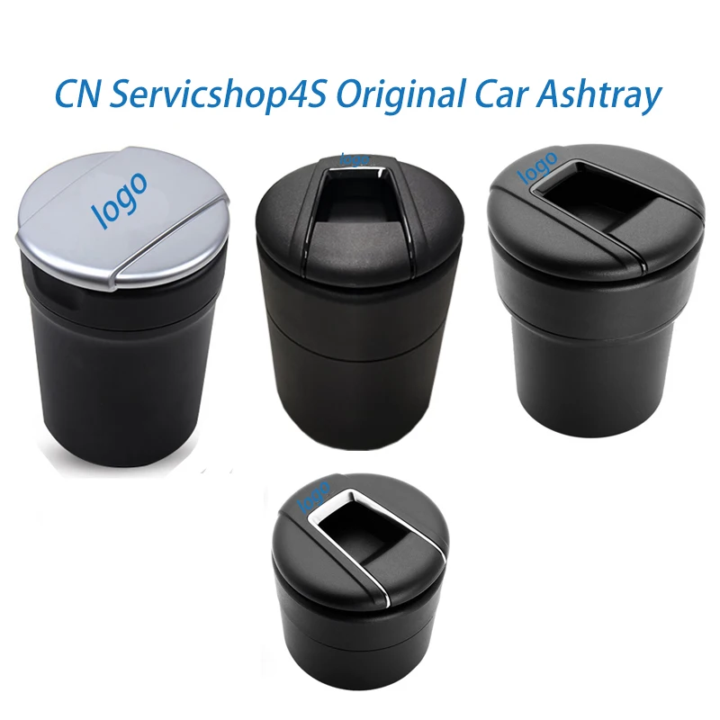 

Original Car Ashtray box Interior Accessories chrome trash can For Audi A3 A4 B8 B9 A6 C5 C6 C7 A7 Q5 A5 A8 8V0 857 951