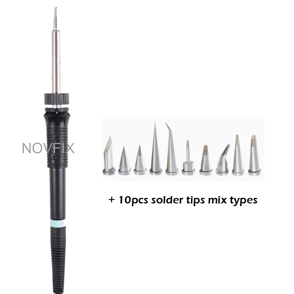 Ручка паяльника Weller WSP80 80 Вт с 10 паяльными жалами для паяльной станции Weller WP80 WSP80 с ручкой