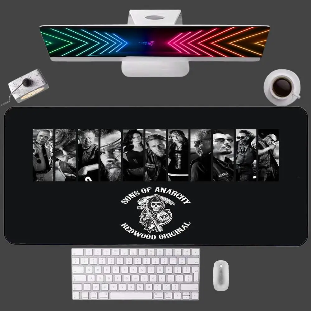 

TV Show Sons Of Anarchy Mouse pad Gaming Professional E-sports gamers speed pc Rubber keyboard notbook Rug desk mat mousepad