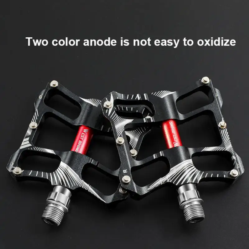 

Aluminum Cycling Sealed Bearing Ultralight Riding Pedals One-piece Bike Pedals Mtb Mountain Road Bike Accessories Bicycle Pedals