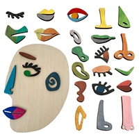 picasso art montessori puzzles kid montessori travel toys educational puzzles stimulate imagination and creativity easter gifts