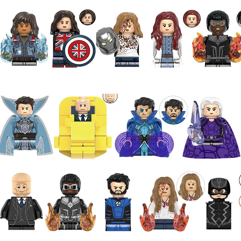 Конструктор Доктор Странный игрушка в мультитексе безумия мини-супергерой