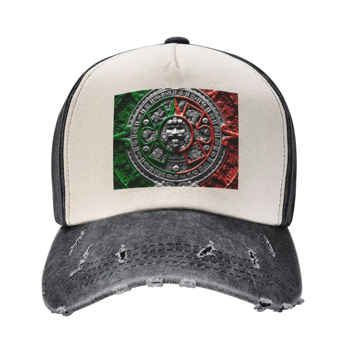 Ацтекский календарь mexico chicano Бейсбольная кепка Шляпа Мужская шляпа для солнца