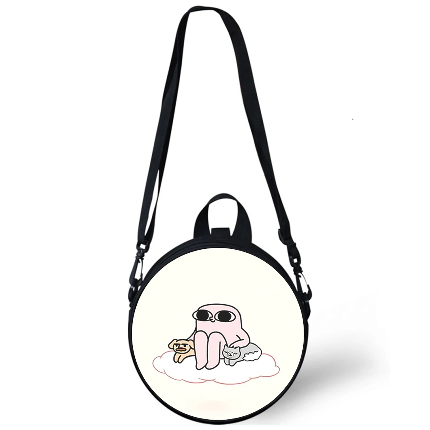 cute cartoon Ketnipz Child kindergarten Bag 3D Print Crossbody Shoulder Bags For School Women Mini Round Bagpacks Rugtas Bag