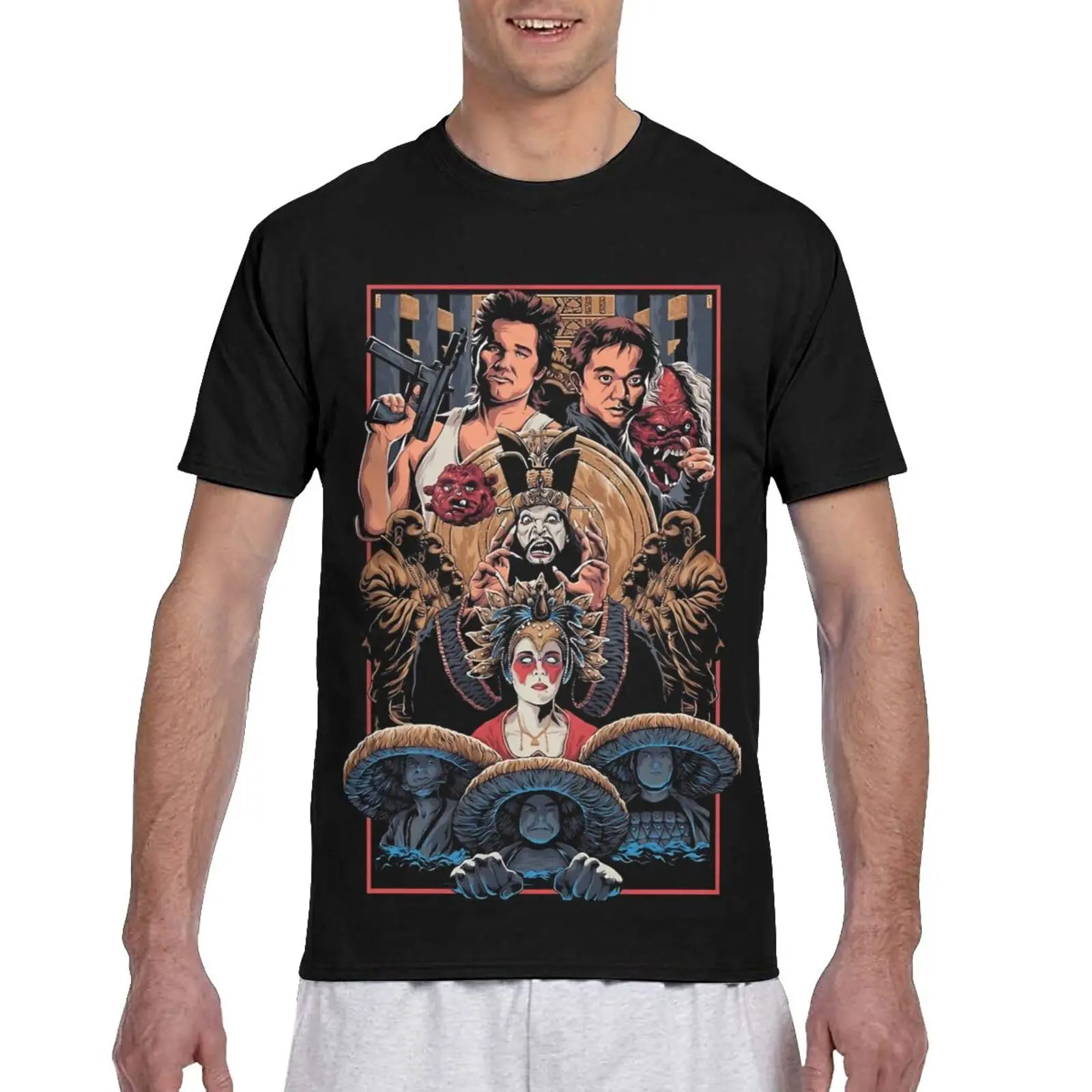 Футболка Мужская Летняя Повседневная Свободная футболка с коротким рукавом и