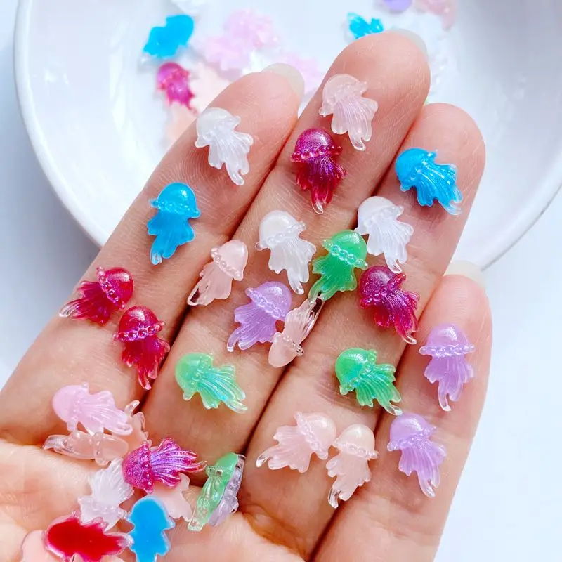 

Мини фигурки медуз из канифоли TSXJY 100 шт