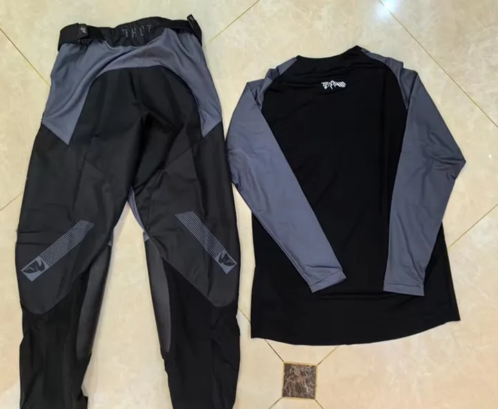 С карманом 2024 комплект снаряжения для бездорожья трикотажа MX трикотажные