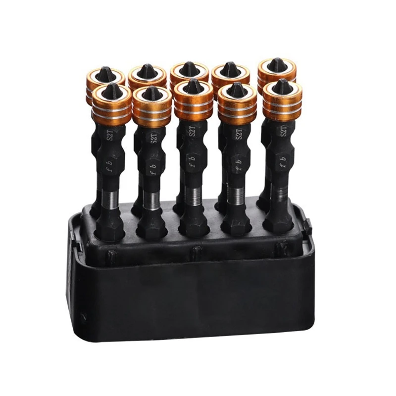 

65mm Magnetic Screwdriver Bit PH2 S2 Alloy Steel Cross Head Dual-Headed 10 Pcs Drop Shipping
