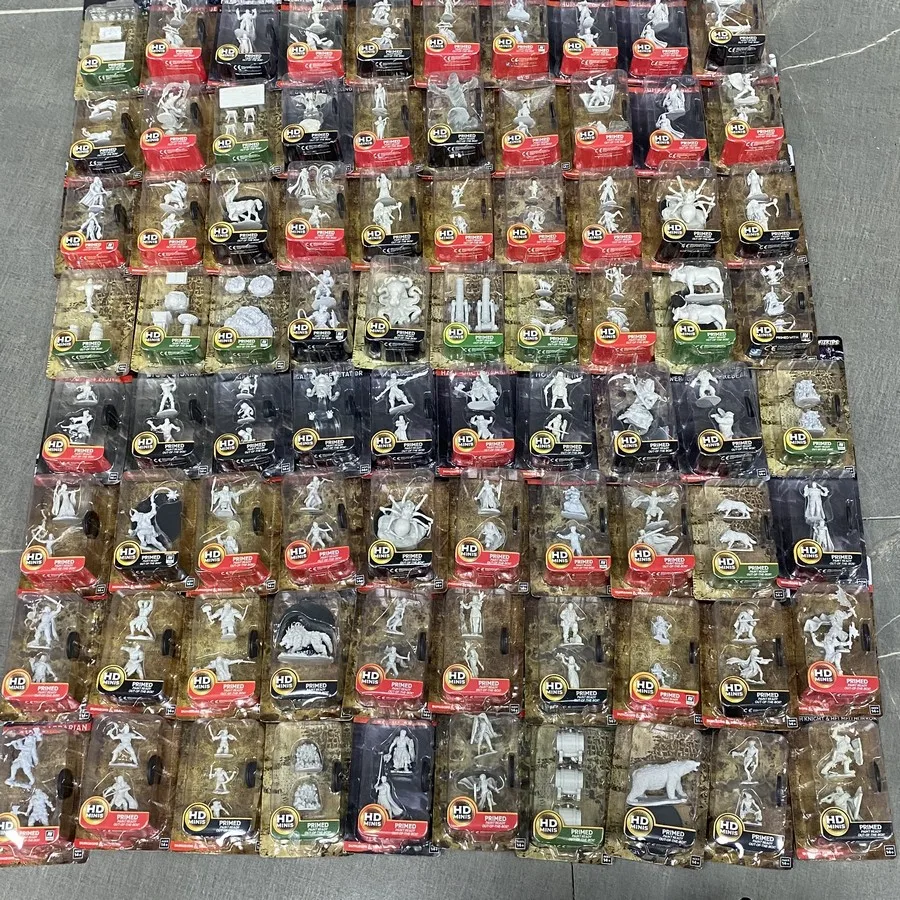 Лот чудесные битвы с дальнобоцами миниатюры глубоким разрезом драконы бойцы